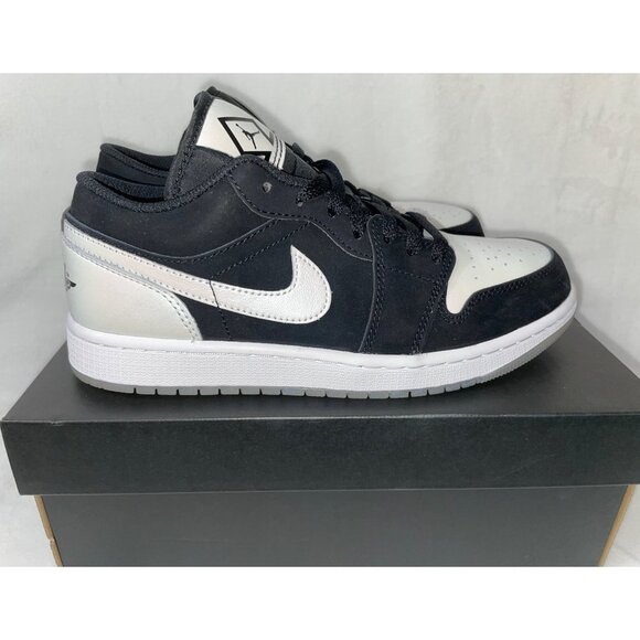 Nike Jordan 1 Low SE Diamond 2022 (DH6931-001) Black~White~Men's 7~Women's 8.5 - Picture 7 of 13
